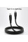 Кабель Proove Soft Silicone Type-C to Lightning 27W (1m) Black (CCSO27002101)