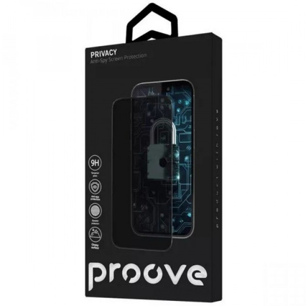 Захисне скло Proove Privacy для iPhone 15 Pro (PGPPRI15P001)