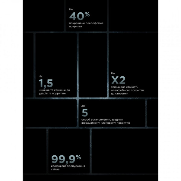 Захисне скло ArmorStandart Infinity Black Icon 2.75D для iPhone 15 Pro (ARM73956)