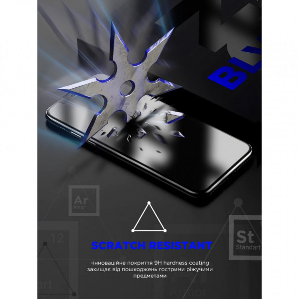 Захисне скло ArmorStandart Space Black Icon для iPhone 16 Pro (ARM78025)