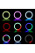 Кольцевая лампа RGB MJ18 Black 45см