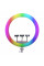 Кольцевая лампа RGB Crystal 3D-56 Remote 56см