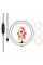Кольцевая лампа Fill Light LED 33cm Black (M-33)