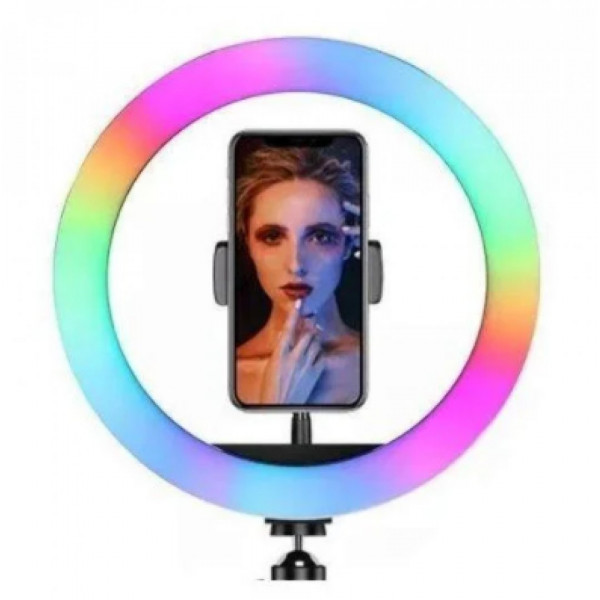 Кольцевая RGB-лампа 30 см MJ30 Black
