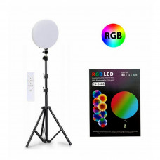 Круглая LED-лампа видеосвета RGB CS-2600