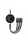 Кабель Baseus Bright Mirror 2 Series 3-in-1 (Micro USB+Lightning+Type-C) 100W 1m Black (CAMJ010201)