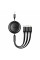 Кабель Baseus Bright Mirror 2 Series 3-in-1 (Micro USB+Lightning+Type-C) 100W 1m Black (CAMJ010201)