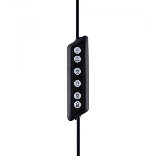 Кольцевая лампа RGB LC-318 (Flower Type) 33cm Black
