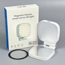 Портативный видеосвет M27 Magnetic с зеркалом