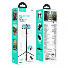 Монопод-тренога Hoco K25 Sherkhan magnetic с пультом 1.5м