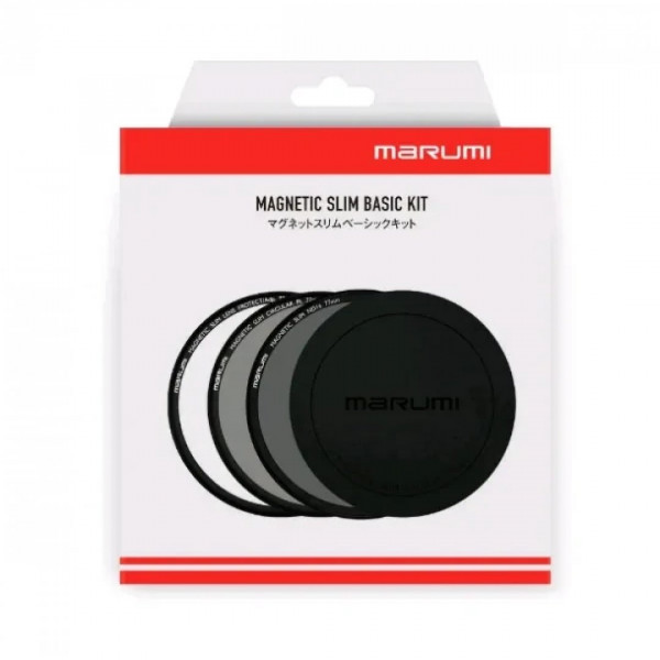 Набір магнітних світлофільтрів Marumi Magnetic Slim Basic Kit 82 мм