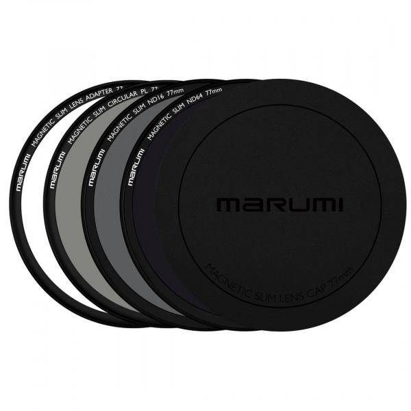 Набір магнітних світлофільтрів Marumi Magnetic Slim Advanced Kit 77 мм