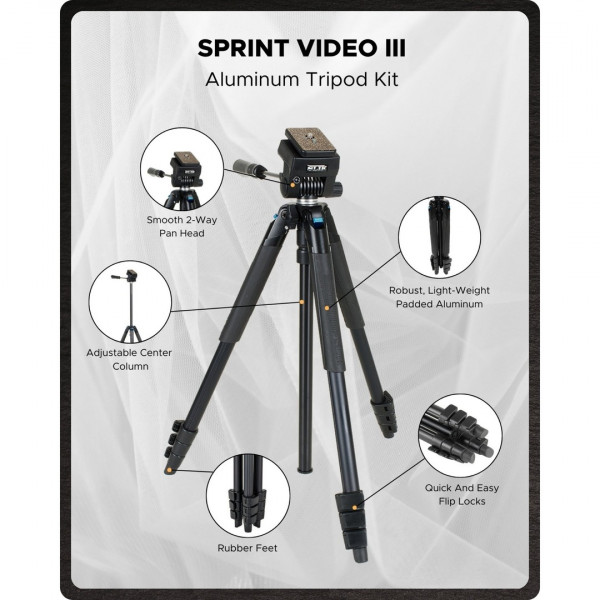 Штатив видео Slik Video Sprint III