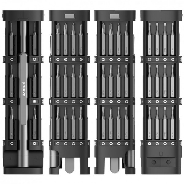 Многофункциональный набор отвёрток Proove Fixer 46in1 Gray (MTSF46000003)