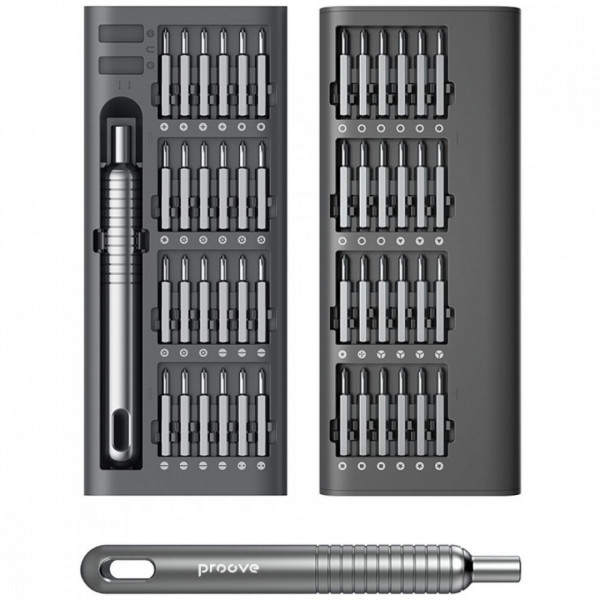 Многофункциональный набор отвёрток Proove Fixer 51in1 Gray (MTSF51000003)