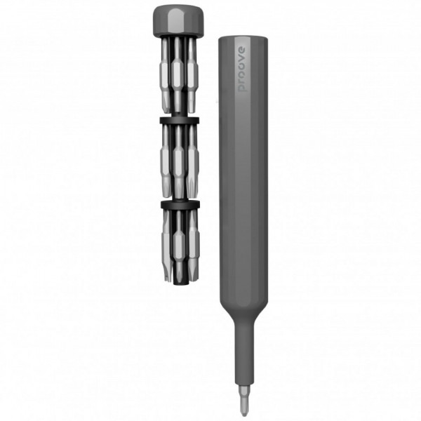 Многофункциональный набор отвёрток Proove Spin 39in1 Gray (MTSS39000003)