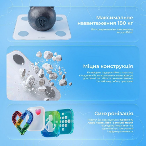 Смарт-весы Proove Balance II White (SSBC20000002)