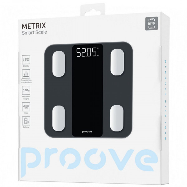 Смарт-весы Proove Metrix Gray (SSMX20000003)