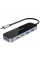 Type-C хаб Proove Shadow (2*USB3.0 + Type-C + PD100W + HDMI) Dark Gray (HBSW10221205)