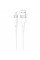 Кабель Proove Light Silicone Plus USB to Lightning 2.4A (1m) White (CCLS12001102)