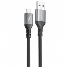 Кабель Proove ReGen Silicone USB to Lightning 2.4A (1m) Black (CCRS12001101)