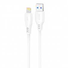 Кабель Proove Simple Silicone USB to Lightning 2.4A (1m) White (CCSS12001102)