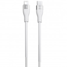 Кабель Proove Soft Silicone Type-C to Lightning 27W (2m) White (CCSO27002122)