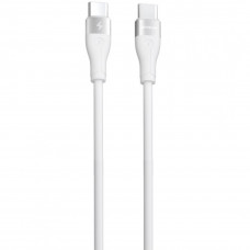 Кабель Proove Soft Silicone Type-C to Type-C 60W (1m) White (CCSO60002202)