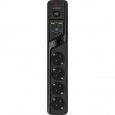 Мережевий фільтр Proove Power Strip P-04C (4 розетки + 2 USB + 4 Type-C) 2М Black (PSPS25002421)