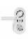 Мережевий фільтр Proove Supercoil 20W (2xAC + Type-C + 2xSB) 1.5m White (PSPS25002102)