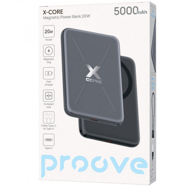 Павербанк Proove X-Core 20W 5000mAh Orange (PNXC20010018)