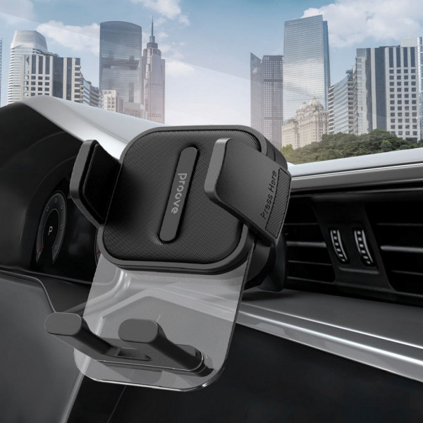 Автомобильный держатель Proove Crystal Clamp Air Outlet Car Mount Black (CHCC00000001)