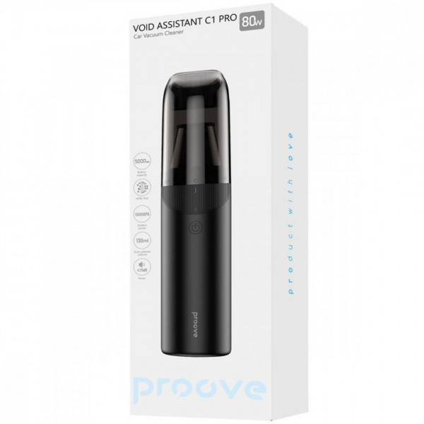 Портативный пылесос Proove Void Assistant С1 Pro (13000pa) Black (PAVC10751201)