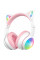 Бездротові навушники Proove Kids LumiCat (APP) White/Pink (HPLC0001AP25)