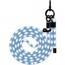 Ремешок для телефона Proove Twist Check Cross-Body Strap White/Blue (PSBSUNCC1554)