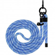 Ремешок для телефона Proove Twist Line Cross-Body Strap Blue/White (PSBSUNOC1510)