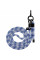 Ремешок для телефона Proove Twist Spiral Cross-Body Strap Blue/White (PSBSUNSP1552)