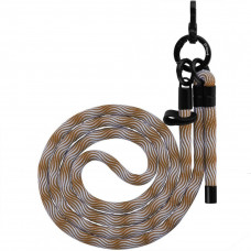 Ремешок для телефона Proove Twist Spiral Cross-Body Strap Silver/Gold (PSBSUNOC1513)