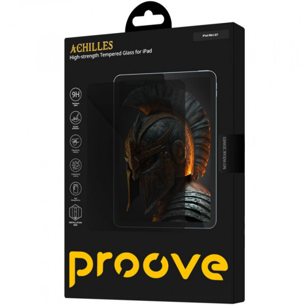Защитное стекло Proove Achilles Installation Box for для iPad mini 6/7 Transparent (PGPAIBIP6000)