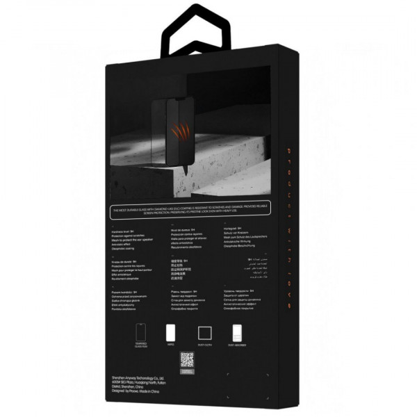 Захисне скло Proove DLC для iPhone 14 Pro Max/15 Plus/16 Plus Black (PGDLCI14PM01)