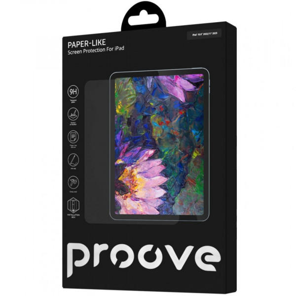 Защитное стекло Proove Paper-like Installation Box для iPad Air 11 2024/2025/2026 Transparent (PGPPLIPA1100)