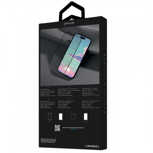 Захисне скло Proove для Pixel iPhone Xr/11 Black (PGPPXI110001)