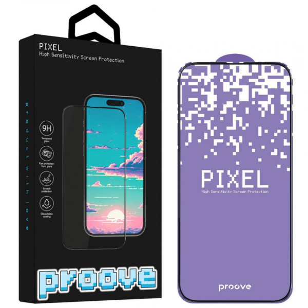 Захисне скло Proove для Pixel iPhone Xr/11 Black (PGPPXI110001)