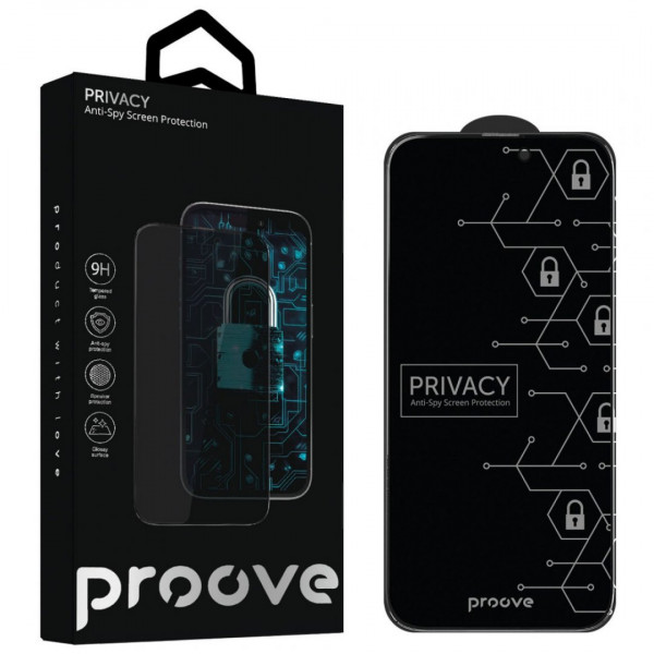 Захисне скло Proove Privacy для iPhone Xs Max/11 Pro Max Black (PGPPRI11PM01)