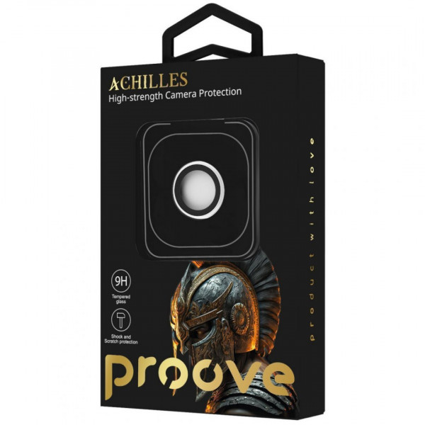 Защита камеры Proove Achilles для iPhone 16e/17e White (CPPAIP17E002)
