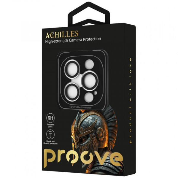 Защита камеры Proove Achilles для iPhone 13 Pro/13 Pro Max Graphite (CPPAIP13PM27)