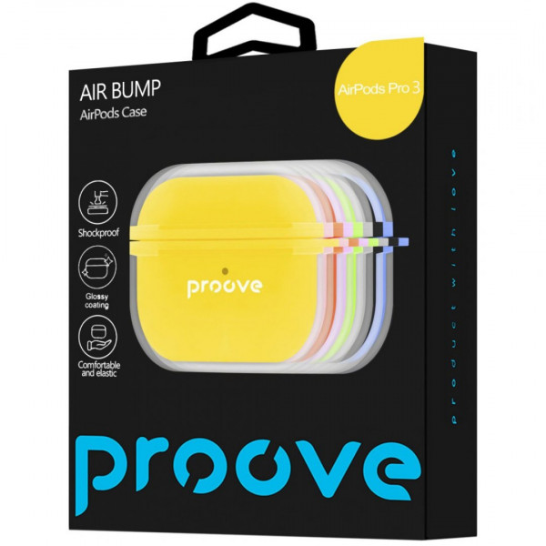 Чехол Proove Air Bump Case для AirPods Pro 3 Blue (PCABARP30012)