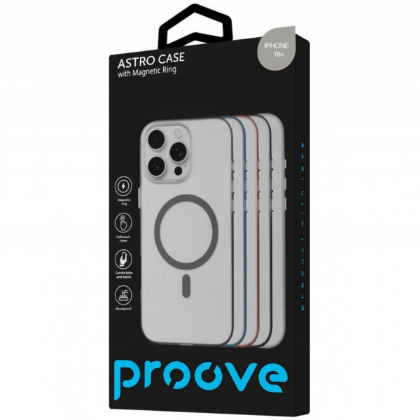 Чехол Proove Astro Case with Magnetic Ring для iPhone 16e/17e Mint (PCASIP16E009)