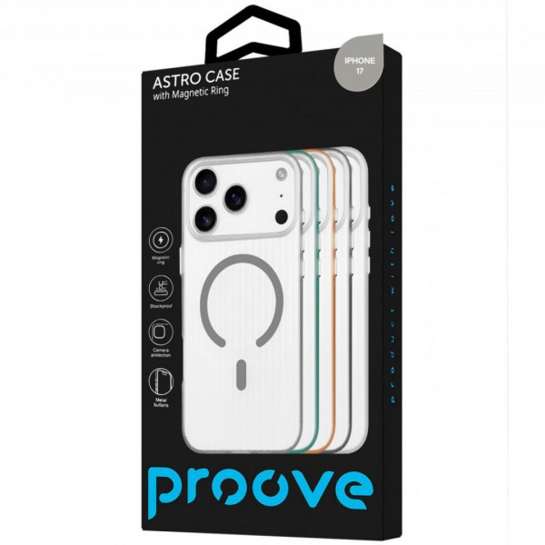 Чехол Proove Astro Case with Magnetic Ring для iPhone 17 Orange (PCASIP170010)