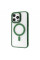 Чехол Proove Blur Case with Magnetic Ring для iPhone 15 Pro Green (PCBCIP15P006)